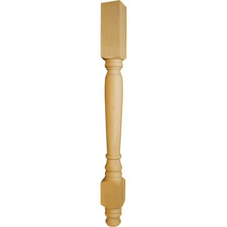 Osborne Wood Products 40 1/2 x 3 1/2 Extended Concord Island Leg in Knotty Pine 1571P